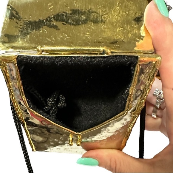 Lunacy Designs Mixed Metal Angel Vintage Crossbody Mini Bag - Picture 14 of 14